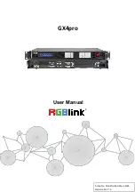 RGBlink GX4pro User Manual preview