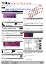 Preview for 1 page of RGBlink MSP 210D Quick Start