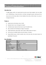 Preview for 3 page of RGBlink MSP Garage w-PSU Quick Start Manual