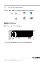 Предварительный просмотр 15 страницы RGBlink Q16pro User Manual