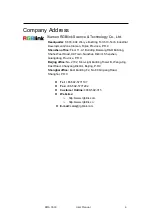 Preview for 4 page of RGBlink RHOX RMS 5533 User Manual