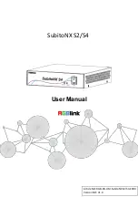 RGBlink SubitoNX S2 User Manual preview