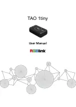 RGBlink TAO 1tiny User Manual preview