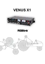 RGBlink VENUS X1 Manual preview