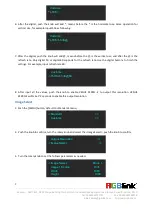 Preview for 10 page of RGBlink VENUS X1PRO-E Quick Start Manual