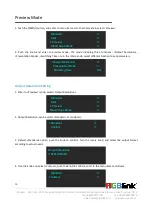 Preview for 17 page of RGBlink VENUS X1PRO-E Quick Start Manual