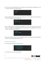 Preview for 18 page of RGBlink VENUS X1PRO-E Quick Start Manual
