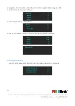 Preview for 21 page of RGBlink VENUS X1PRO-E Quick Start Manual