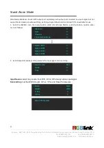 Preview for 22 page of RGBlink VENUS X1PRO-E Quick Start Manual