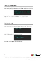 Preview for 27 page of RGBlink VENUS X1PRO-E Quick Start Manual
