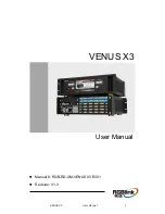 RGBlink VENUS X3 User Manual preview