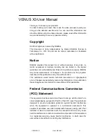 Preview for 2 page of RGBlink VENUS X3 User Manual