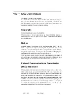 Preview for 2 page of RGBlink VSP 112W User Manual