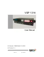 RGBlink VSP 1314 User Manual предпросмотр