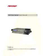 Preview for 1 page of RGBlink VSP 516 Series User Manual