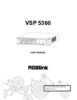 RGBlink VSP 5360 User Manual preview