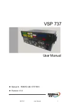 Preview for 1 page of RGBlink VSP 737 User Manual