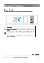 Preview for 5 page of RGBlink X3p Quick Start Manual