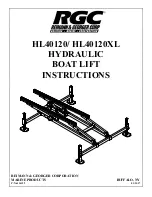 RGC HL40120 Instructions Manual предпросмотр