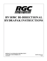 RGC HV1858C Instructions Manual предпросмотр