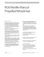 Preview for 7 page of RGK MAXLITE User Manual