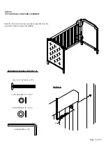 Предварительный просмотр 6 страницы RH Baby&child ALEXANDRA TUFTED CRIB Instructions Manual