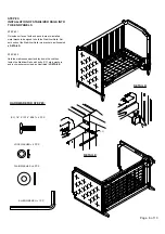 Предварительный просмотр 8 страницы RH Baby&child ALEXANDRA TUFTED CRIB Instructions Manual