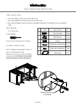 Preview for 1 page of RH Baby&child BELLE STORAGE DESK Instructions