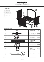 Предварительный просмотр 5 страницы RH Baby&child BELLE UPHOLSTERED CONVERSION CRIB 195 - 36/32 Instructions Manual