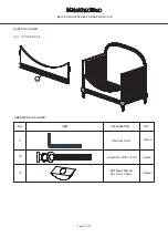 Предварительный просмотр 15 страницы RH Baby&child BELLE UPHOLSTERED CONVERSION CRIB 195 - 36/32 Instructions Manual