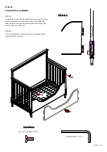 Предварительный просмотр 5 страницы RH Baby&child BELLINA CONVERSION CRIB TODDLER BED KIT Instructions Manual