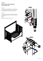 Предварительный просмотр 7 страницы RH Baby&child BELLINA CONVERSION CRIB TODDLER BED KIT Instructions Manual