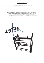 Preview for 6 page of RH Baby&child Chesterfield Bunk Bed Storage With Ladder Assembly Instructions Manual