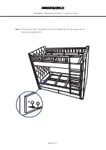 Preview for 8 page of RH Baby&child Chesterfield Bunk Bed Storage With Ladder Assembly Instructions Manual