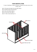 Preview for 5 page of RH Baby&child LANDRY PANEL CRIB Instructions Manual