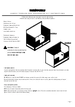 Preview for 1 page of RH Baby&child LANDRY TODDLER BED CONVERSION KIT INST Instructions