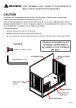 Preview for 3 page of RH Baby&child LANDRY TODDLER BED CONVERSION KIT INST Instructions