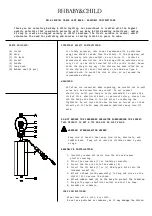 Preview for 1 page of RH Baby&child MILA CRYSTAL Assembly Instructions