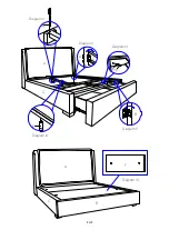 Preview for 2 page of RH Baby&child SLOANE STORAGE BED TWIN Assembly Instructions