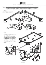 Preview for 17 page of RH Teen CALLUM 6-DRAWER TWIN/FULL STORAGE CANOPY BED Manual