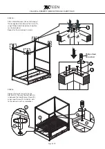 Preview for 19 page of RH Teen CALLUM 6-DRAWER TWIN/FULL STORAGE CANOPY BED Manual