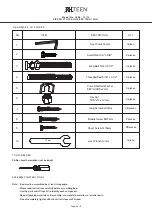 Preview for 4 page of RH Teen KIERAN STUDY BUNK 0288-12 Assembly Instruction Manual