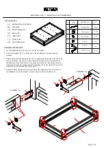 RH Teen LAGUNA FULL QUEEN PLATFORM BED Manual preview