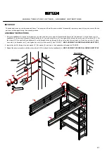 Preview for 4 page of RH Teen LAGUNA TWIN STUDY LOFT BED Assembly Instructions Manual