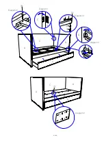 Preview for 2 page of RH Teen THALIA FULL DAYBED WITH TRUNDLE Instructions