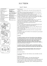 RH Teen Zephyr 52 Quick Start Manual preview