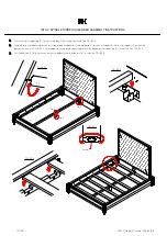 Preview for 2 page of RH 18TH C. SPINDLE TURNED QUEEN BED Assembly Instructions