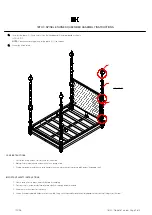 Preview for 4 page of RH 18TH C. SPINDLE TURNED QUEEN BED Assembly Instructions