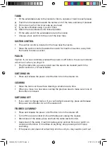 Preview for 6 page of RH 19300AU Instructions & Warranty