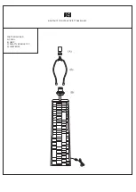 Preview for 1 page of RH BRUTALIST CONSTRUCTIVIST TABLE LAMP Manual